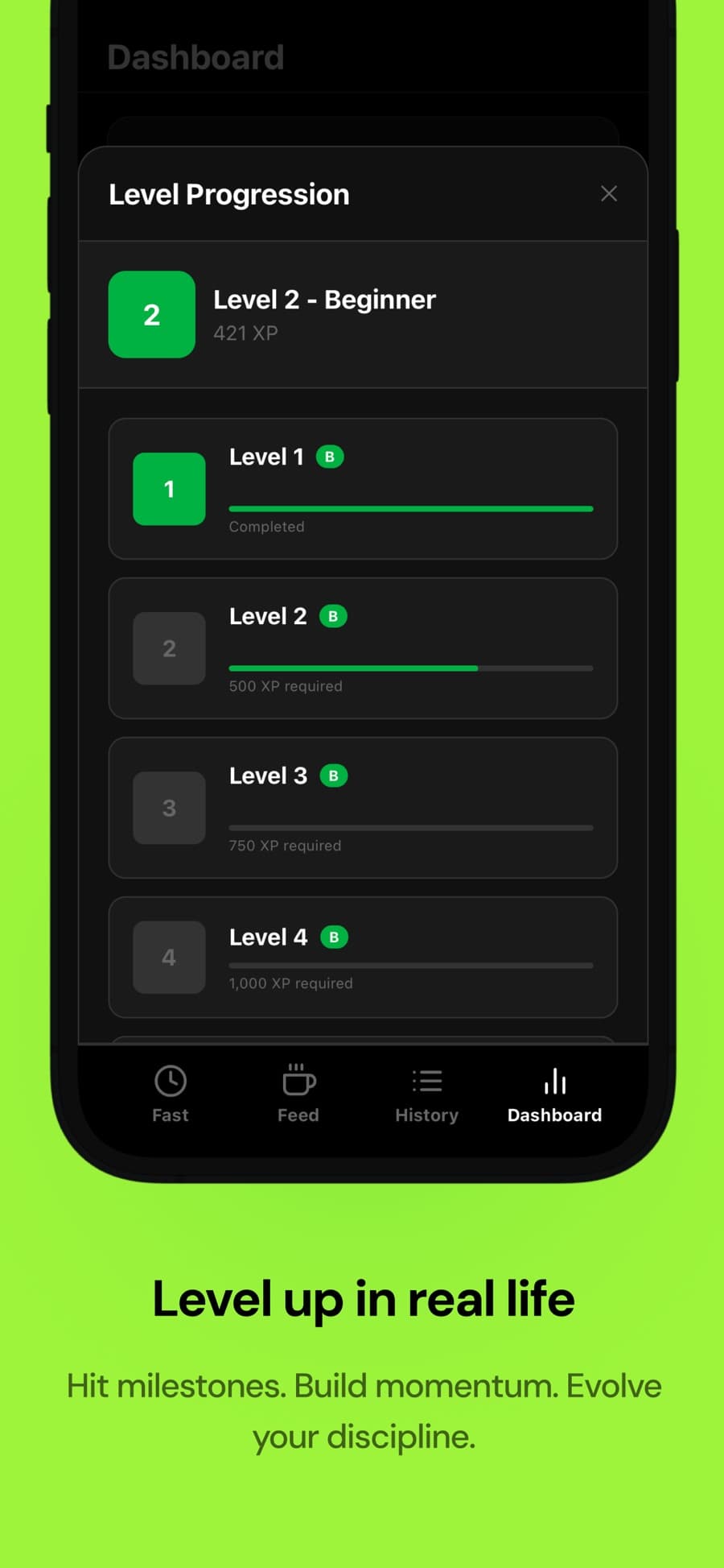 FastFlo fasting timer screen