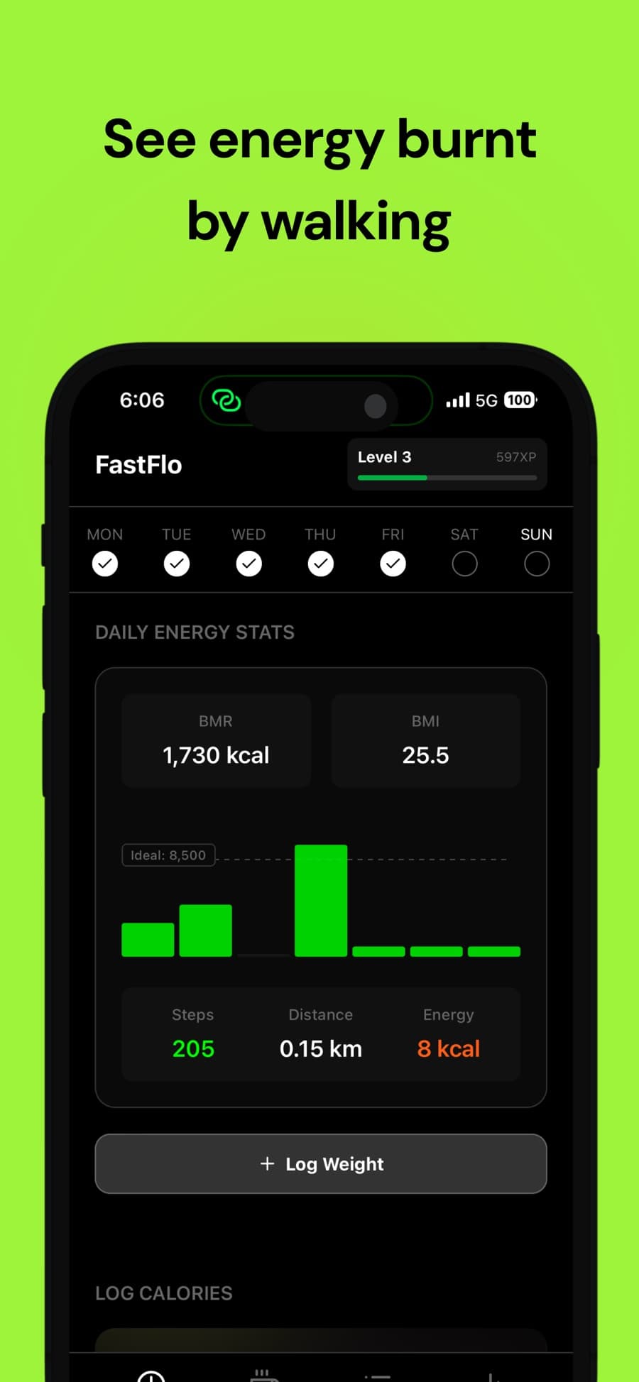 FastFlo weight tracking